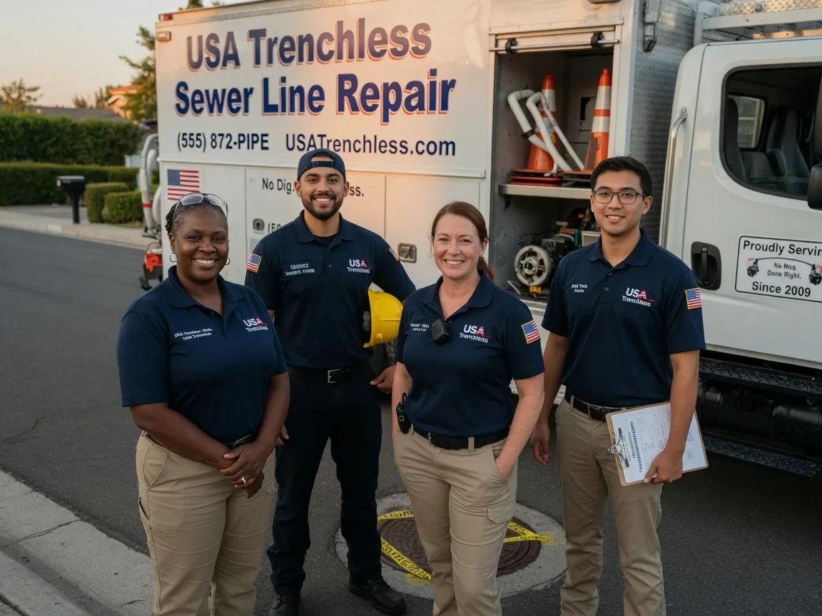 Sewer Line Repair company in Marland, OK